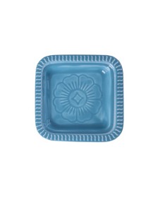 Bild på Rice Bricka med präglat mönster (Blue)