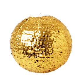 Bild på Rice Lampskärm paljetter 40 cm (Guld)