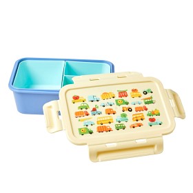 Bild på Rice Matlåda Happy Cars (Blå)