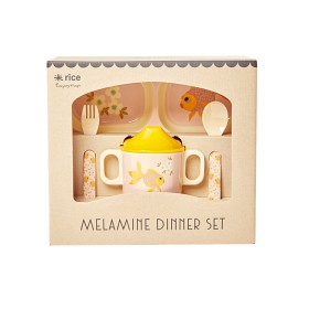 Bild på Rice Matservis Baby Melamin Goldfish