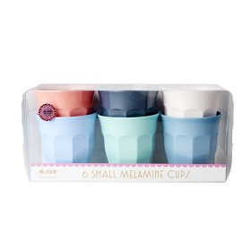 Bild på Rice Mugg Melamin 6-pack (Happy Colors)