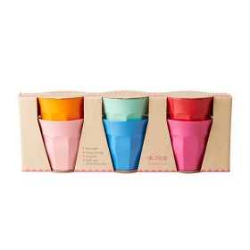 Bild på Rice Mugg Melamin 6-pack S Choose Happy (Mix)