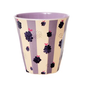 Bild på Rice Mugg Melamin Medium Blackberry Beauty (Lila)