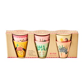 Bild på Rice Mugg Melamin S 6-pack Farm (Rosa)