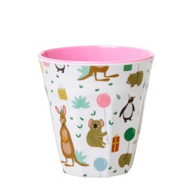 Bild på Rice Mugg Melamin Liten Party Animal (Rosa)