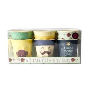 Bild på Rice Mugg Melamin Small 6-pack (Apa)