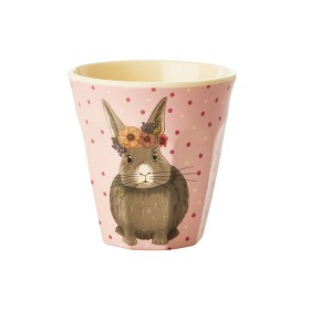 Bild på Rice Mugg Melamin Small (Kanin Rosa)