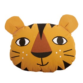 Bild på Roommate Prydnadskudde Tiger (Gul)