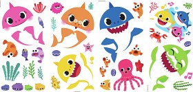 Bild på RoomMates Wallstickers Baby Shark