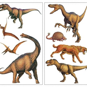 Bild på RoomMates Wallstickers Dinosaurier