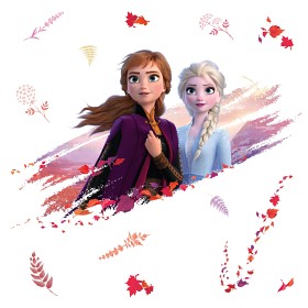 Bild på RoomMates Wallsticker Disney Frozen 2 Elsa & Anna