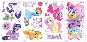 Bild på RoomMates Wallsticker My Little Pony Glitter