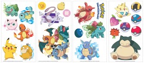 Bild på Roommates Wallsticker Pokémon Iconic