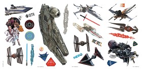 Bild på RoomMates Wallsticker Star Wars - Episode IX - The Rise of Skywalker - Galactic Ships