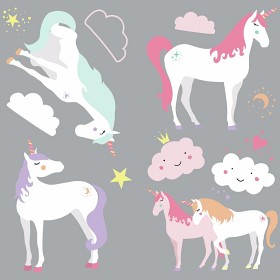 Bild på RoomMates Wallsticker Unicorn Magic