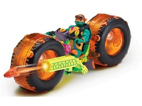 Bild på RTMNT Ninja Turtles Motorcykel och Michelangelo