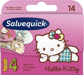 Bild på Salvequick Plåster Hello Kitty 14 st