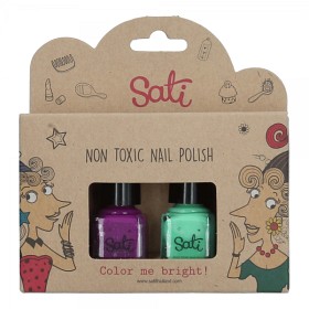 Bild på Sati Nagellack Giftfri (Wine & Pistachio)