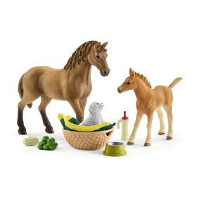 Bild på Schleich Horse Club 42432 Sarahs smådjursavdelning