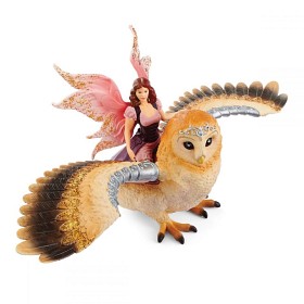 Bild på Schleich Bayala 70713 Älva på glitteruggla