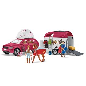 Bild på Schleich Horse Club 42535 Äventyret med bil och hästtransport