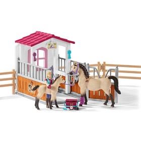 Bild på Schleich Hästbox med arabhästar och hästskötare