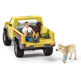 Bild på Schleich Veterinär Besök på bondgården