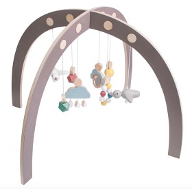 Bild på Sebra Babygym (Varm Grå)