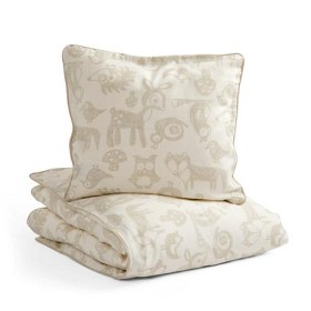 Bild på Sebra Bäddset Spjälsäng Forest (Straw Beige)