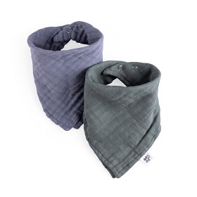 Bild på Sebra Bibs 2-pack (Blue/Green)