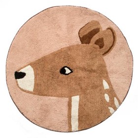 Bild på Sebra Matta Twilight the Deer 120 cm (Dreamy Rose)