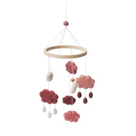 Bild på Sebra Mobil Moln (Rosa)