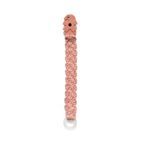 Bild på Sebra Napphållare virkad (Blossom Pink)