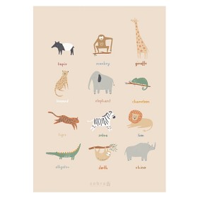 Bild på Sebra Poster Wildlife