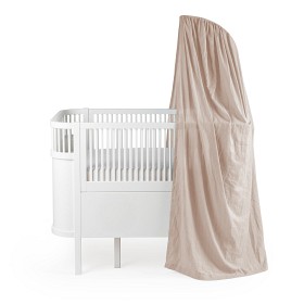 Bild på Sebra Sänghimmel Sky (Birchbark Rose)