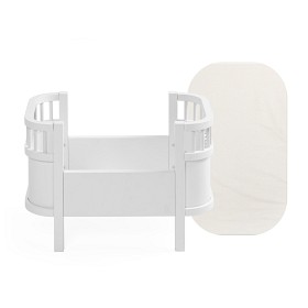 Bild på Sebra Docksäng med Madrass (White)