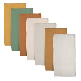 Bild på Sebra Snuttefilt 7-pack (Multifärg)