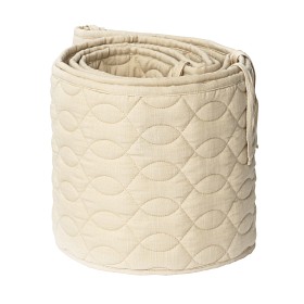 Bild på Sebra Spjälskydd quiltat (Straw Beige)