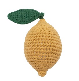 Bild på Sebra Virkad Skallra (Citron)
