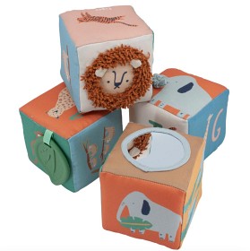 Bild på Sebra Babyklossar Wildlife 4-pack 