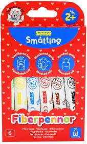 Bild på Sense Småtting Fiberpennor 6 st