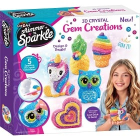 Bild på Cra-Z-Art Shimmer 'n Sparkle 3D Crystal Gem Creations