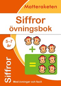 Bild på Matteraketen Siffror Övningsbok (5-7 år)