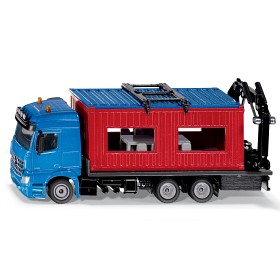Bild på Siku Lastbil med byggcontainer 1:50