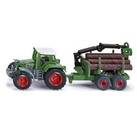 Bild på Siku Traktor med timmersläp
