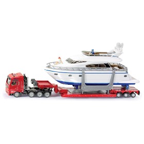 Bild på Siku Transportbil med yacht 1:87