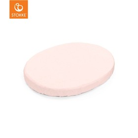 Bild på Stokke Sleepi Underlakan Mini (Peachy Pink)