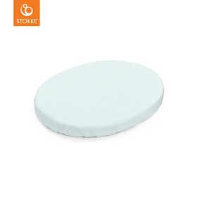 Bild på Stokke Sleepi Underlakan Mini (Powder Blue)