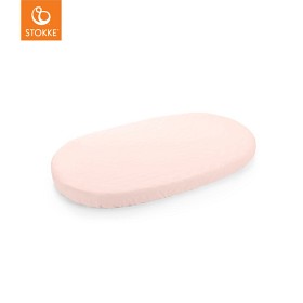 Bild på Stokke Sleepi Underlakan Spjälsäng (Peachy Pink)
