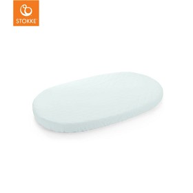 Bild på Stokke Sleepi Underlakan Spjälsäng (Powder Blue)